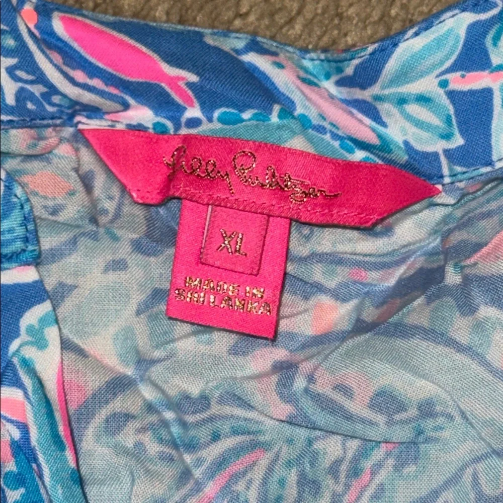 Lilly Pulitzer Charlee Long Sleeve Tunic Dress - Picture 4 of 5